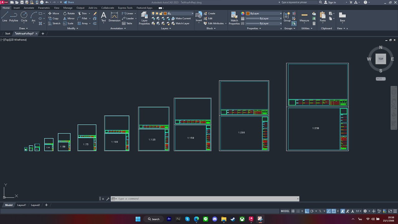 สร้างกรอบงาน Auto CAD ฉบับวิศวกรเมากาว EP.01