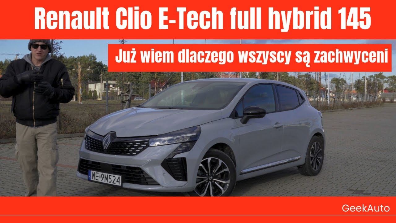 Robert Testuje - [Renault Clio E-Tech full hybrid 145]