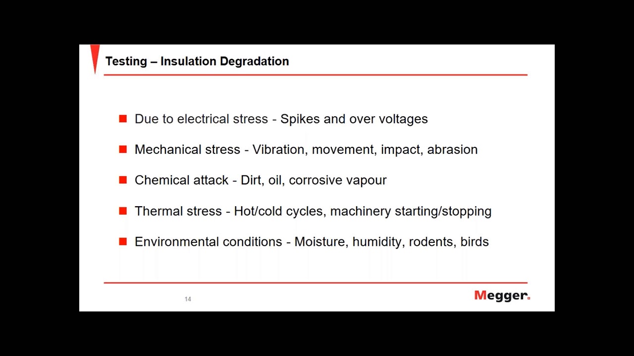 Megger Webinar - Insulation Resistance - Guard Terminal Design