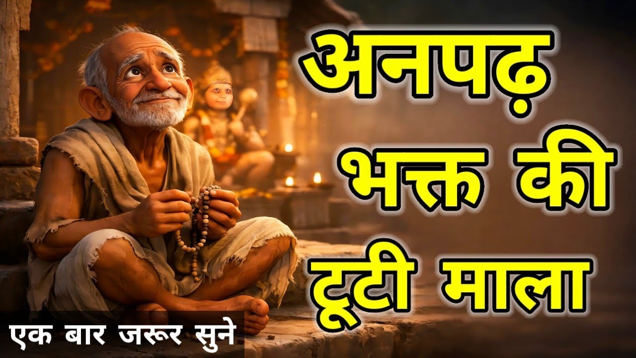 अनपढ़ भक्त की भक्ति कथा | Bhakti katha | Dharmik Kahani | Ek bhakt ki bhakti | Stories in hindi 