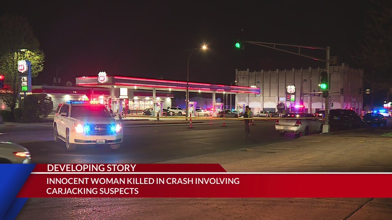 Woman dead, five suspects arrested after fatal north St. Louis crash