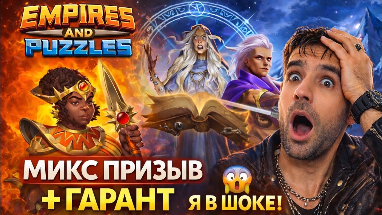 МИКС ПРИЗЫВ + ГАРАНТ // Х40 // Я В ШОКЕ // империя пазлов // EMPIRES & PUZZLES 