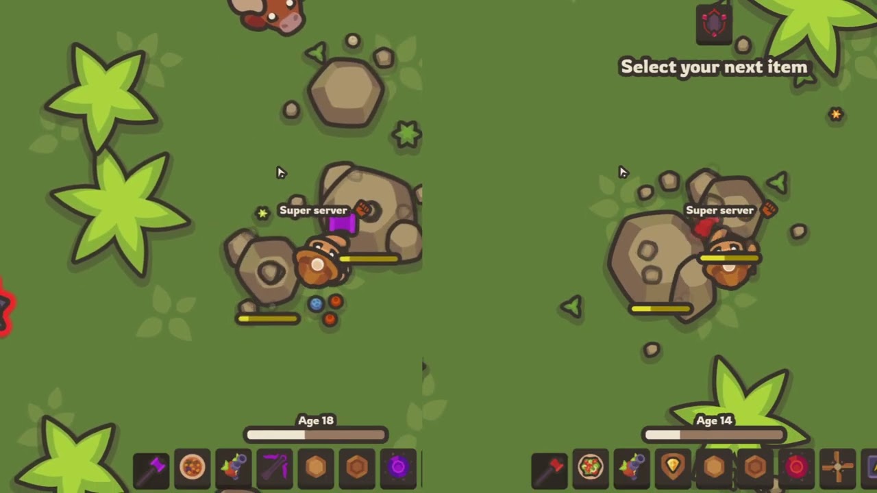 Taming.io - Super Server comparison, Age 27 in 5 minutes