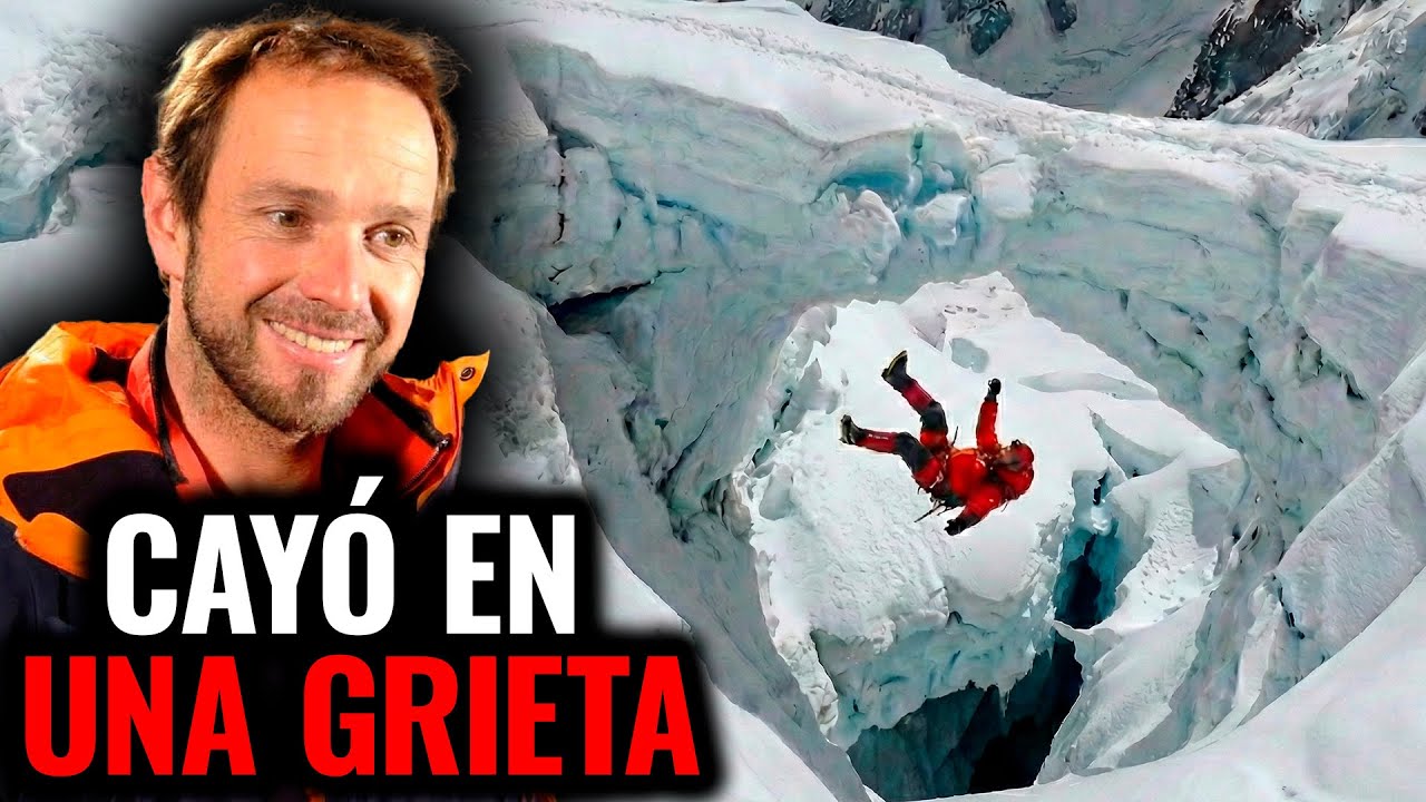 TROPEZÓ y CAYÓ AL ABISMO — sus COMPAÑEROS solo miraban desde lejos