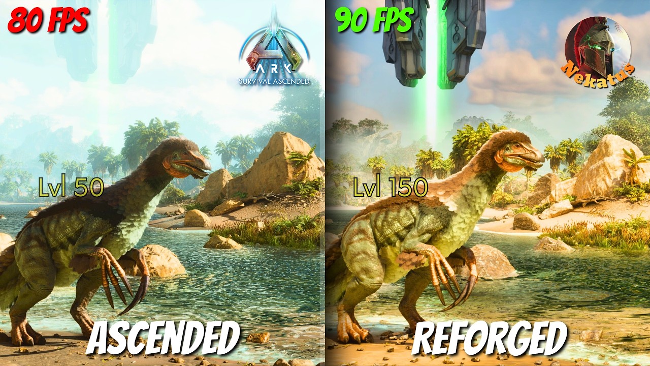 NEKATUS hat THE ISLAND REFORGED!? Mit neuen FEATURES und TEXTUREN! | ARK Kurzvideos | #5