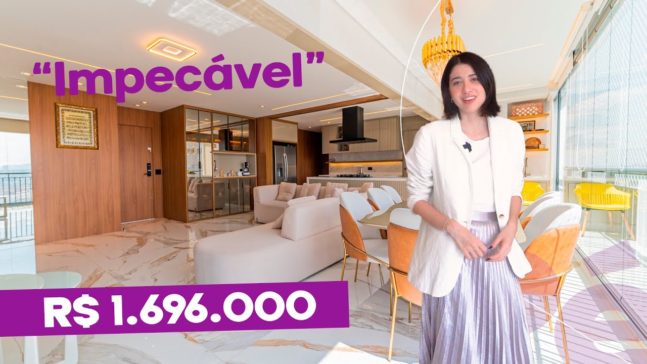 APARTAMENTO COM DECORAÇÃO LINDA NO TATUAPÉ