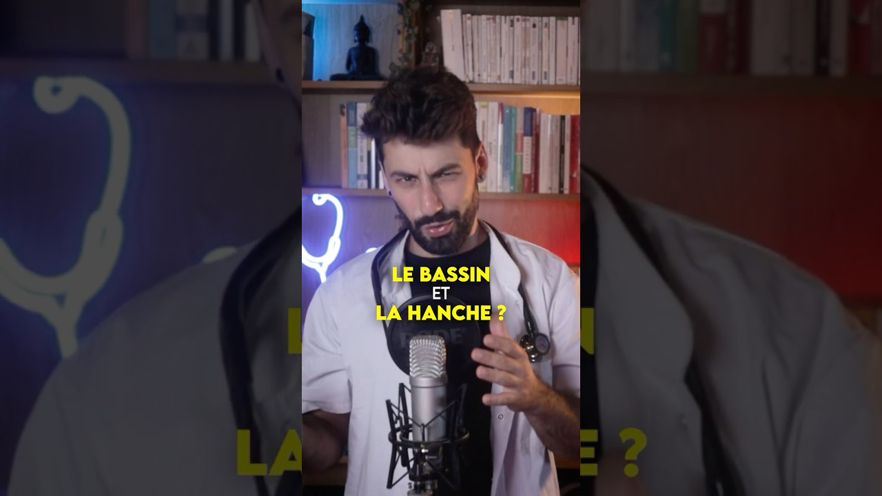 Tu ne confondras plus hanche et bassin apr&egrave;s cette vid&eacute;o.