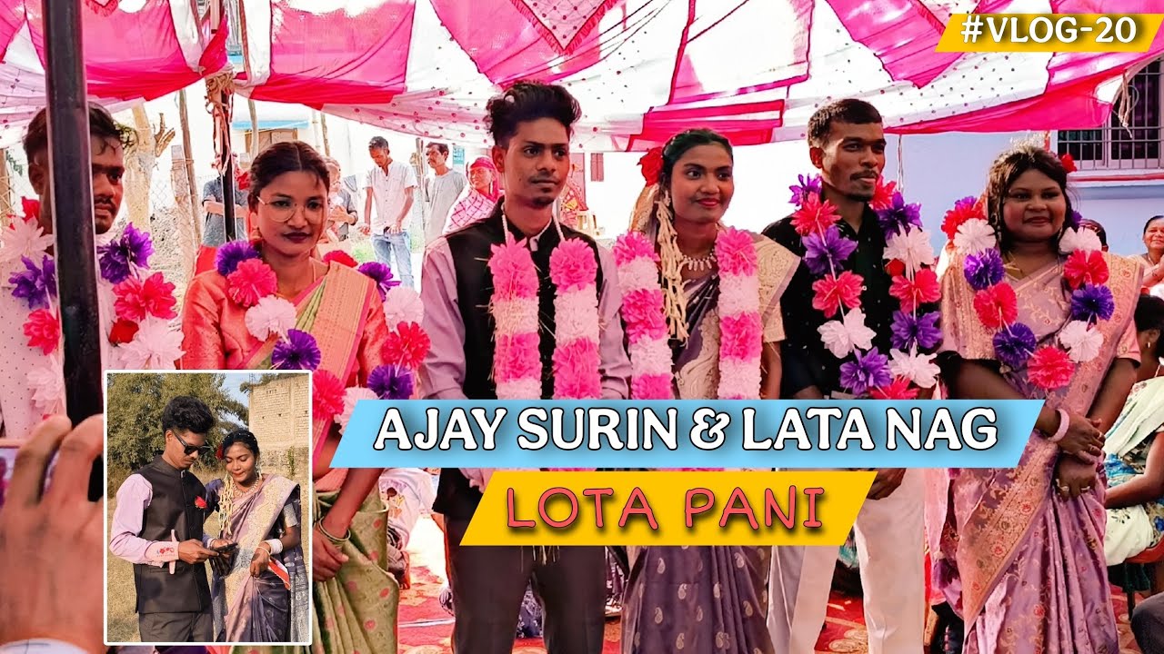 Ajay surin With sneha lata Lota pani💗 | Engagement Ceremony 💍 #Lotapani #rajgangpur 