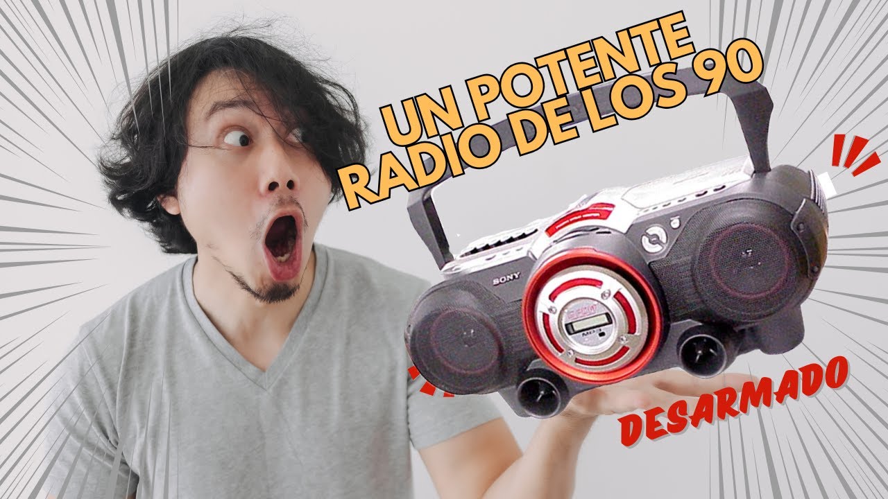 Sony CFD-G550CP | El Boombox Retro con Sonido Potente y Estilo Clásico 🎧 Parte 1