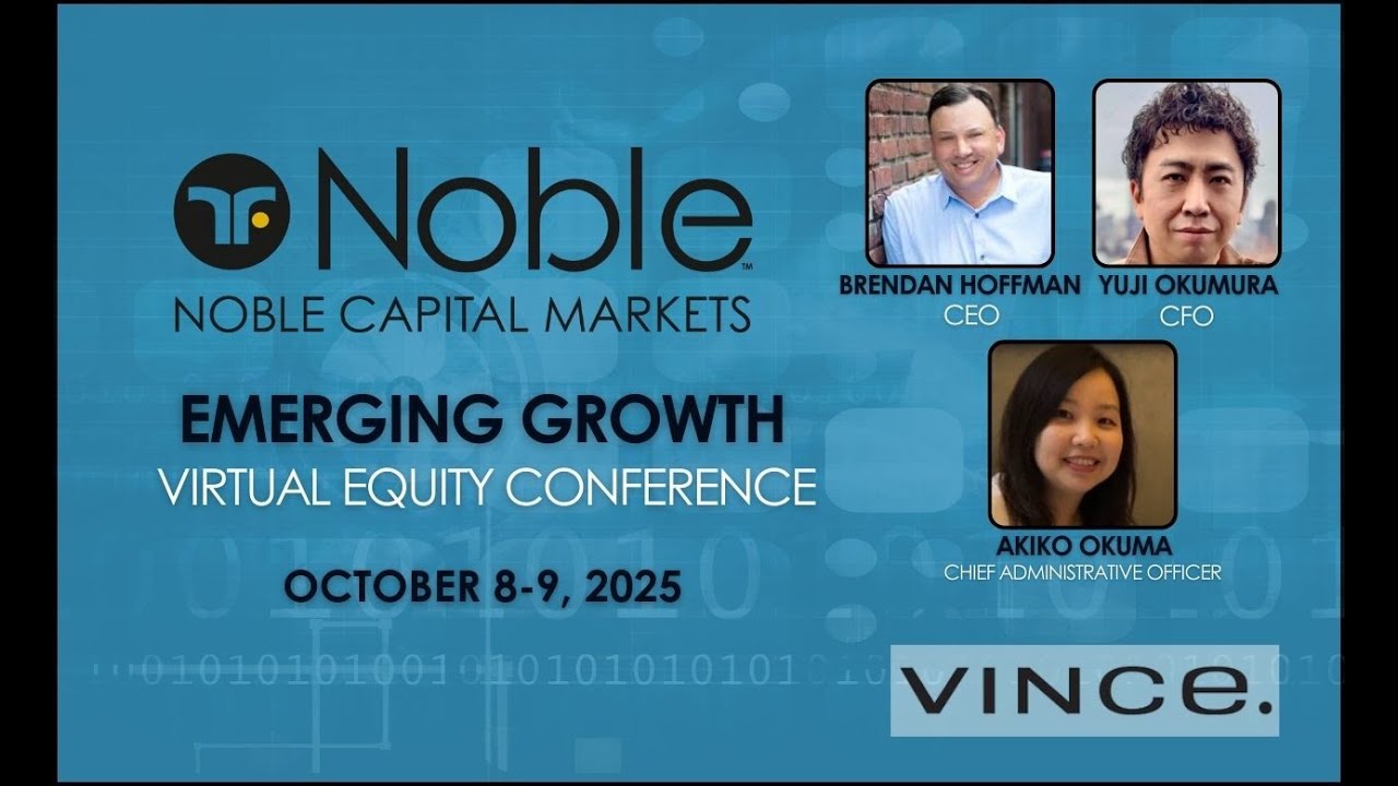 Vince Holding - October Virtual Conference
