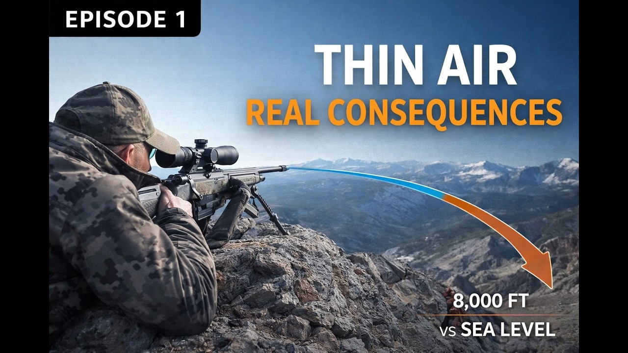 Applied Ballistics — Context Over Myth   High Altitude — Thin Air, Long Consequences