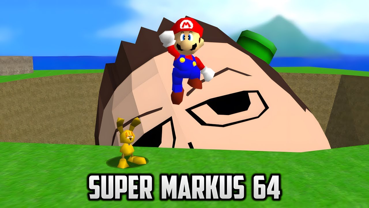 ⭐ Super Mario 64: Super Markus 64 - Longplay