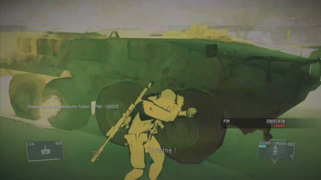 MGS 5. Rang '' S ''. Speedrun. (Extrême) La caravane des traîtres. (Extreme) traitors' caravan.