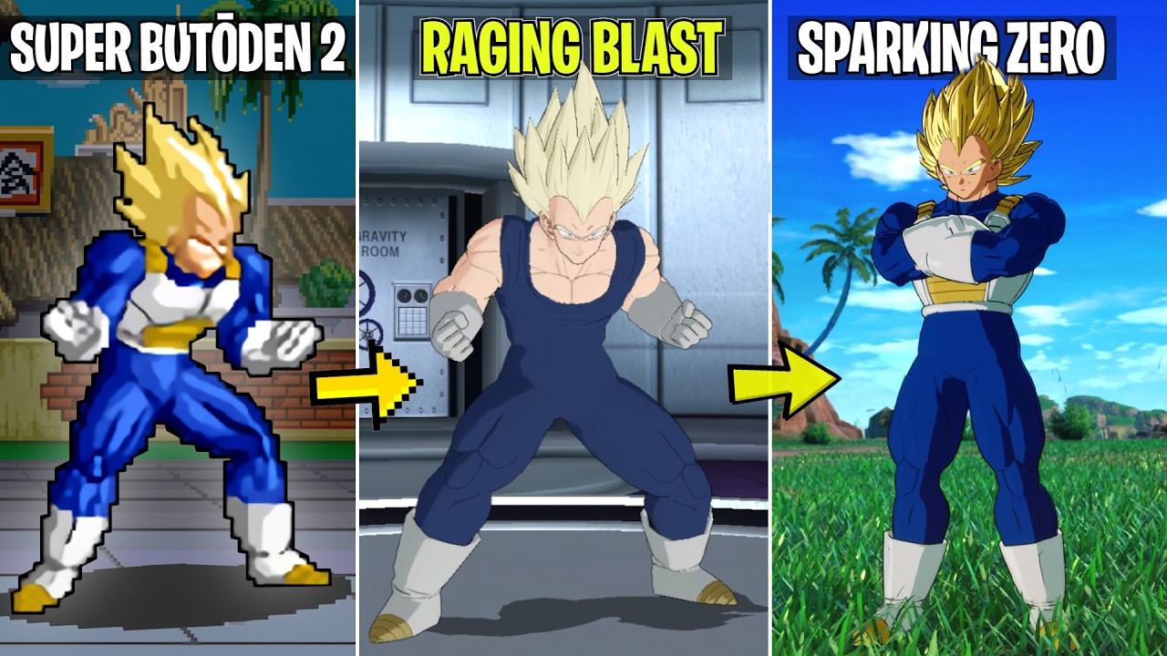 10 EASTER EGGS del SUPER VEGETA en los VÍDEOJUEGOS de DRAGON BALL