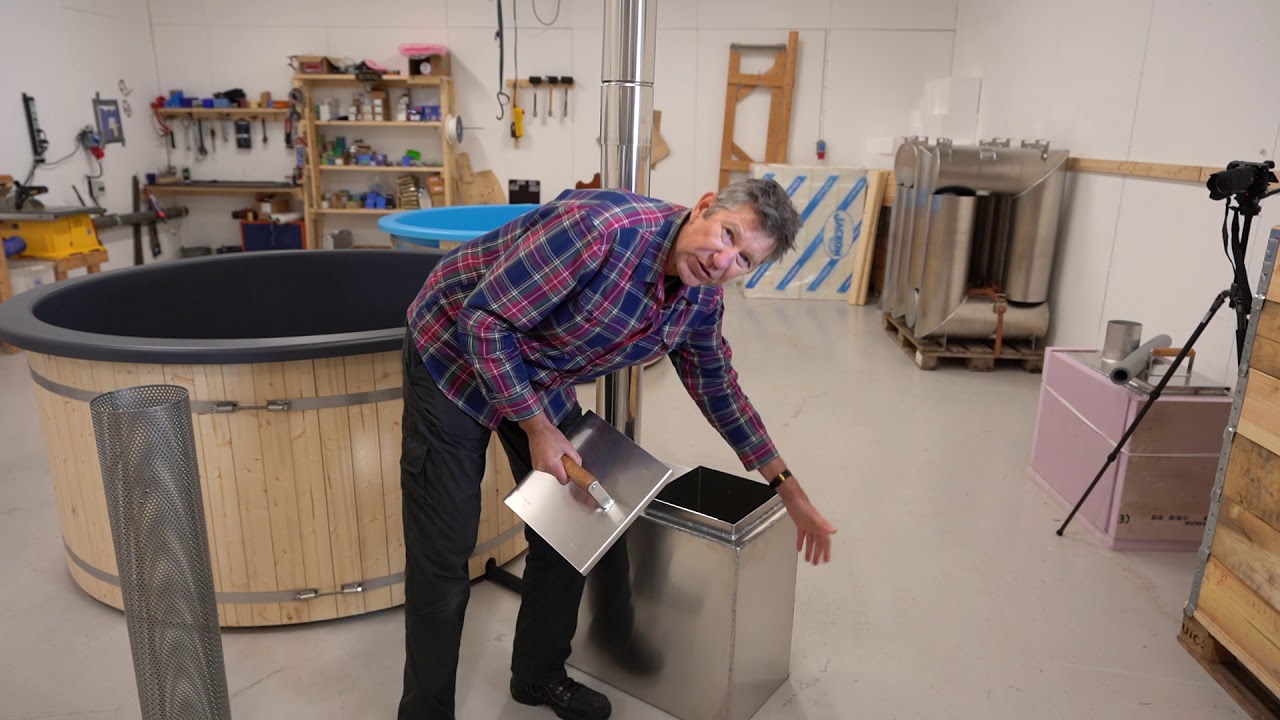 Allt om vår badtunna med extern kamin
