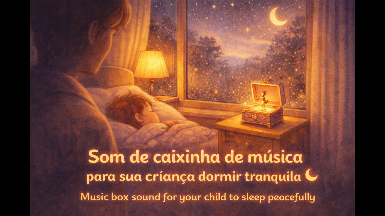 Som de Caixinha de Música para sua Criança Dormir Tranquila 🌙 | Music Box Sleep Sound for Kids