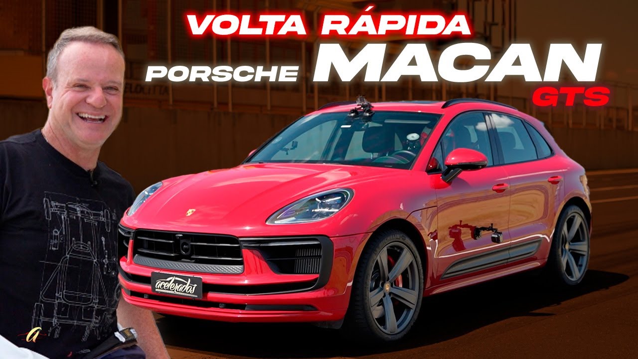 PORSCHE MACAN GTS ACELERA NA VOLTA RÁPIDA! Rubinho pisa fundo no SUV de 440 cv!