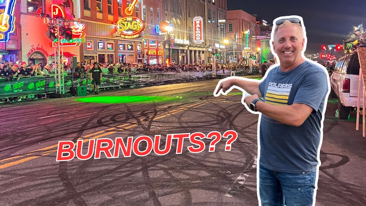 I Stayed Out Late to Watch Burnouts in Nashville!