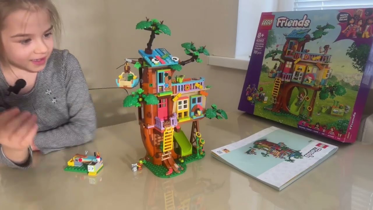 Собираем новый Lego friends. Радость распаковки и сборки. Детское творчество.