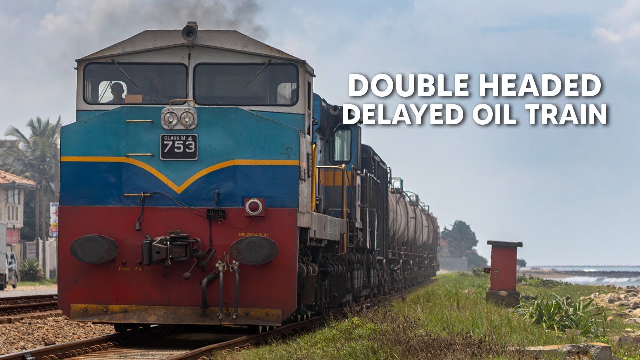 RARE | Class M4 753 and M10A 944 with the delayed Galle oil to Colombo