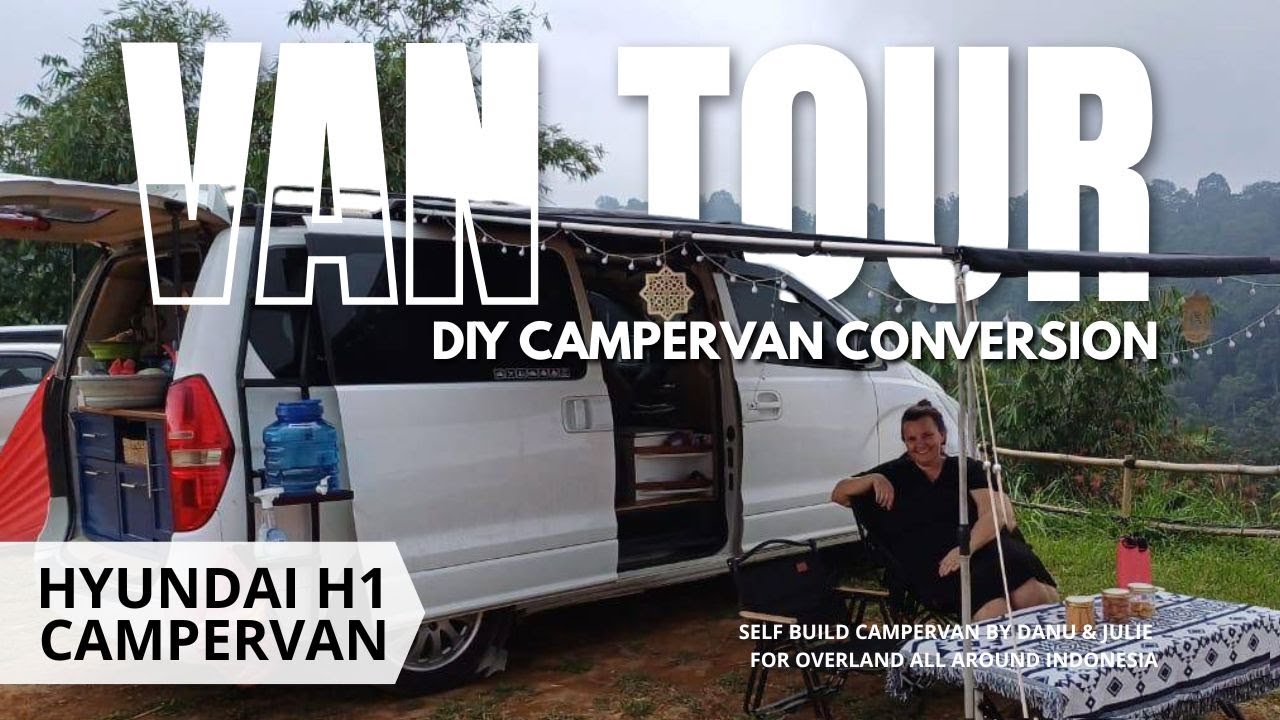 DIY Hyundai H1 Campervan Tour,  Dibuat Untuk Memenuhi Kebutuhan Overland di Indonesia