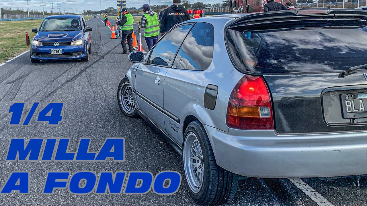 HONDA CIVIC K24 - 1/4 MILLA