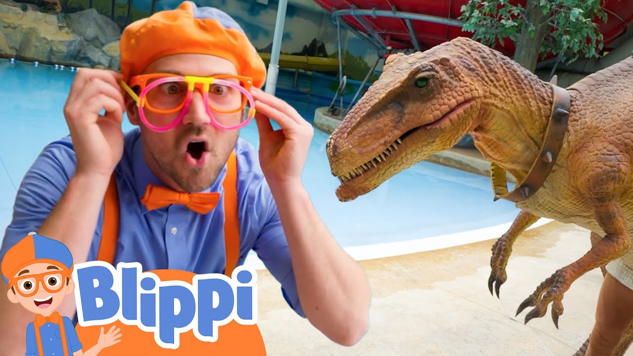 Blippi Celebrates Dino Day with a Raptor! | BEST OF BLIPPI TOYS | Educational Videos for Kids