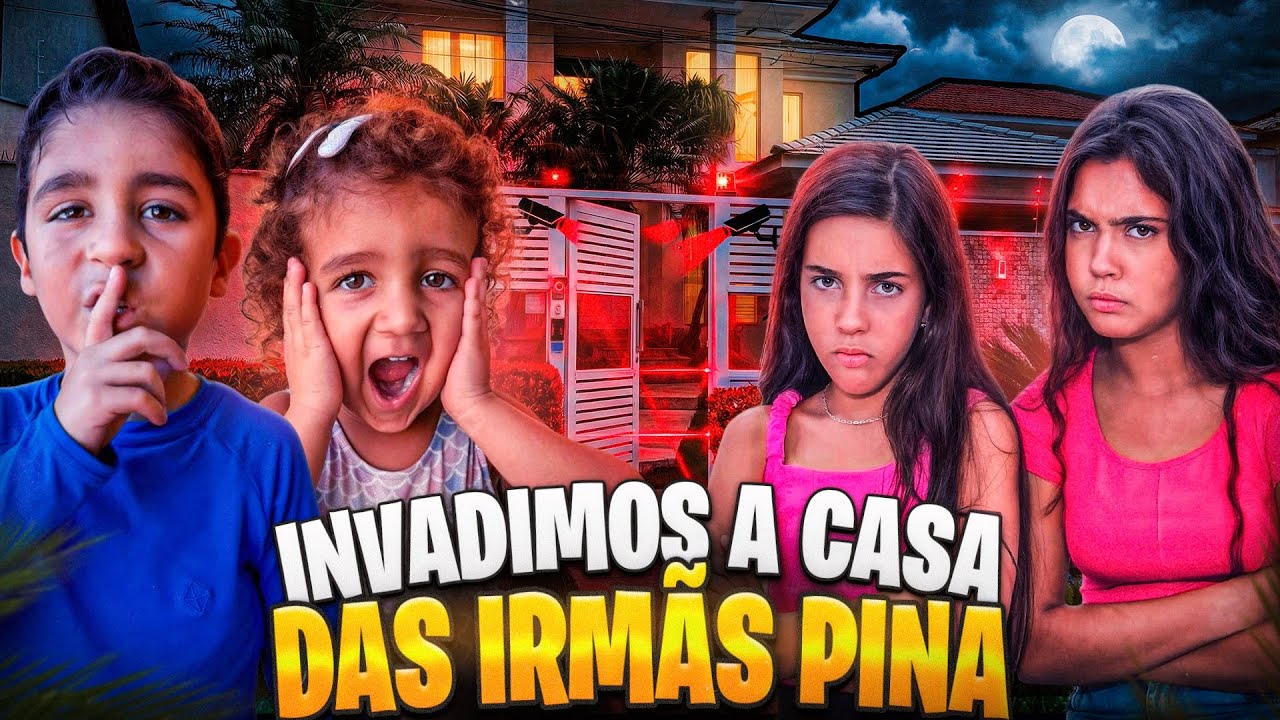 INVADIMOS A CASA DAS IRMÃS PINA E DESCOBRIMOS ALGO SURPREENDENTE 😱