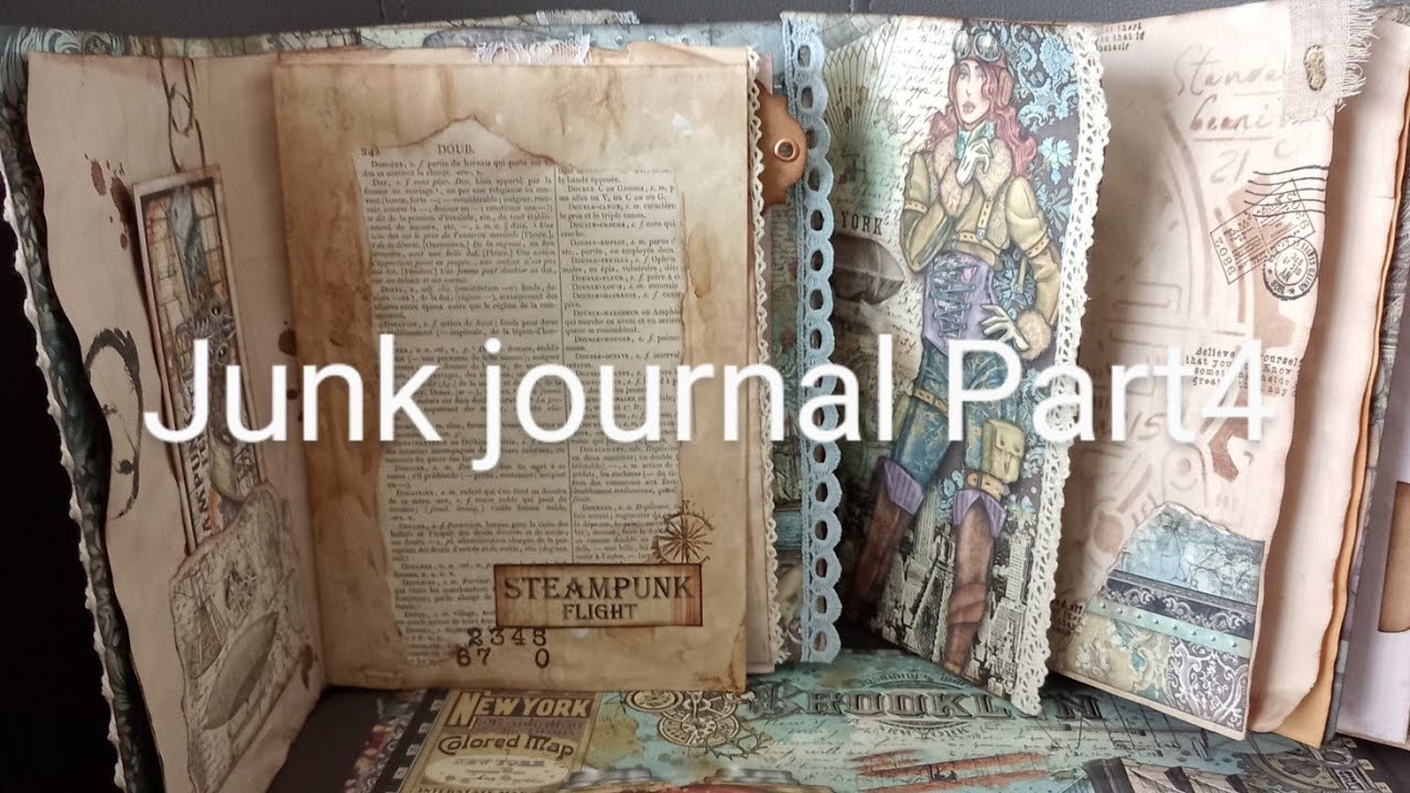 TUTO JUNK JOURNAL 