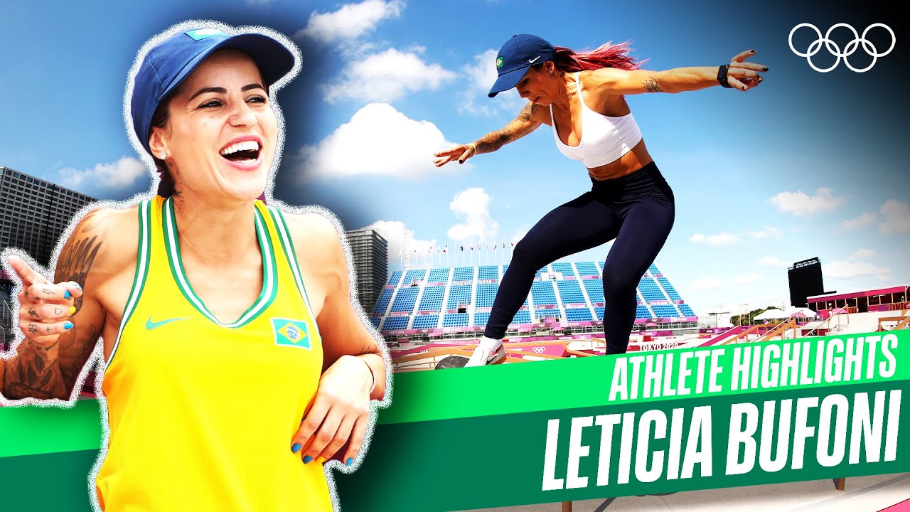 Leticia Bufoni 🤝 Tokyo 2020 🛹