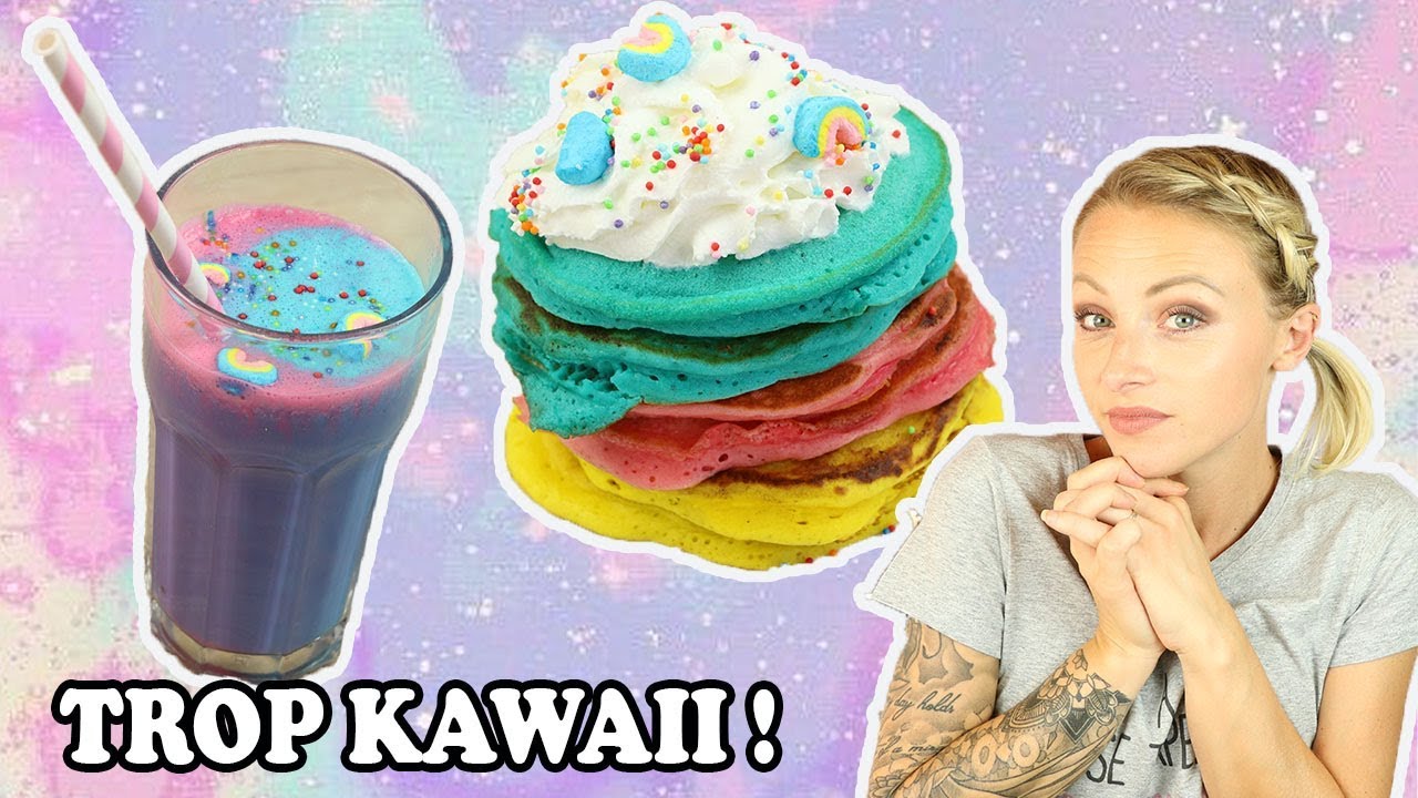 ♡&bull; PETIT D&Eacute;JEUNER 100% LICORNE | RECETTE KAWAII &bull;♡