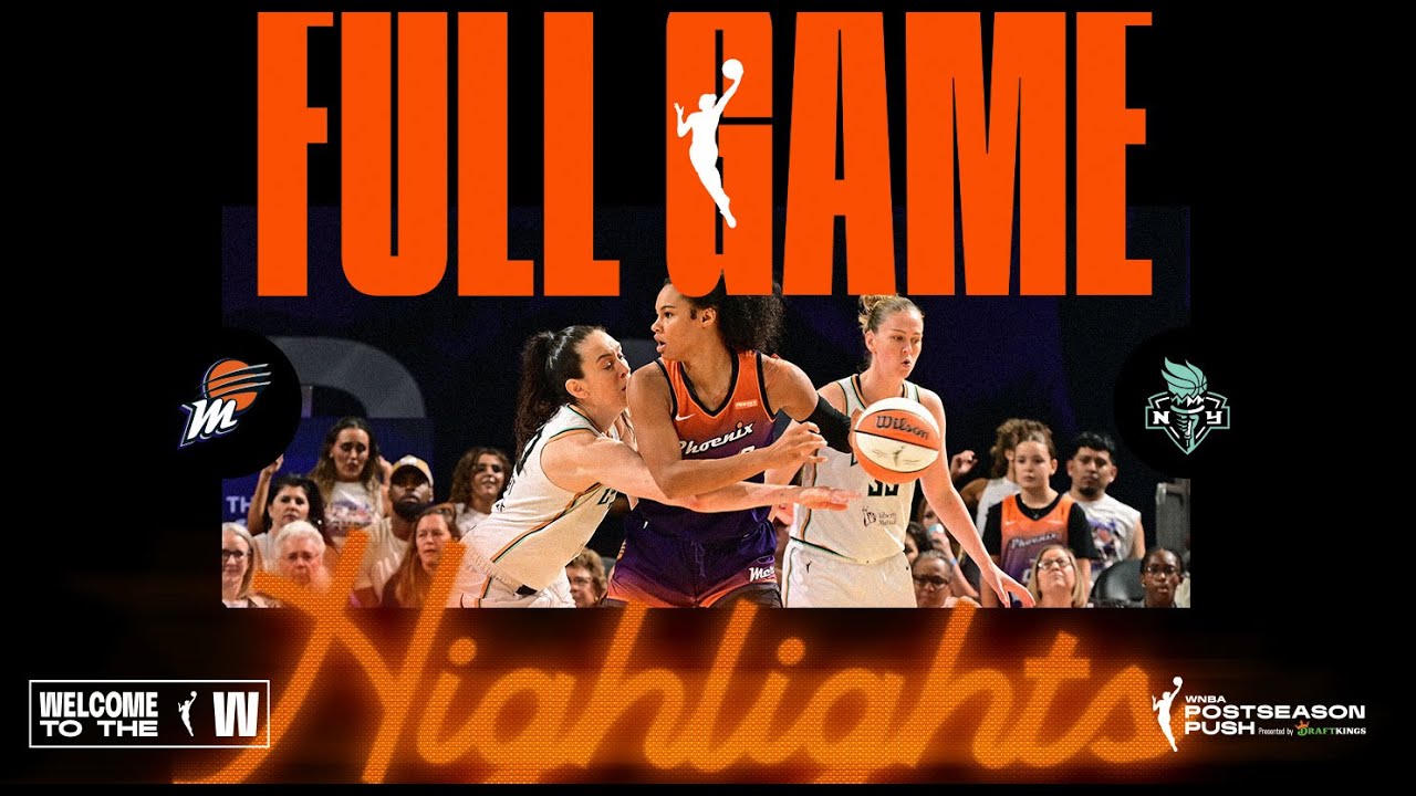Phoenix Mercury vs. New York Liberty | FULL GAME HIGHLIGHTS | August 30, 2025