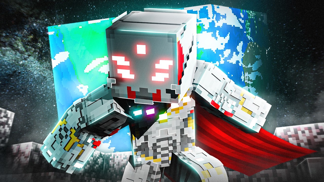 INFINITY ULTRON in Minecraft?! - (Fisk's Superhero Mod)