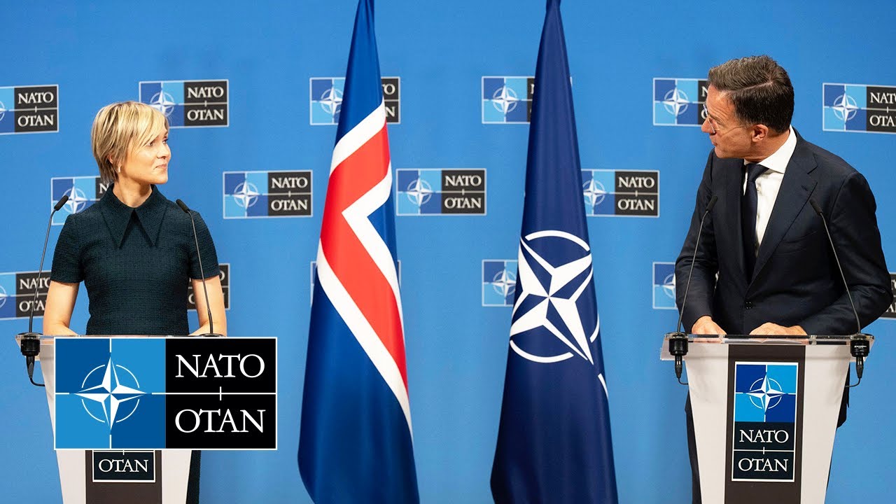 NATO Secretary General with the Prime Minister of Iceland 🇮🇸 Kristrún Frostadóttir, 28 MAY 2025