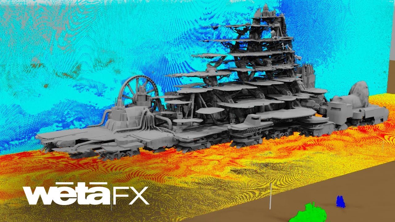 FX Simulations | Mortal Engines | Wētā FX