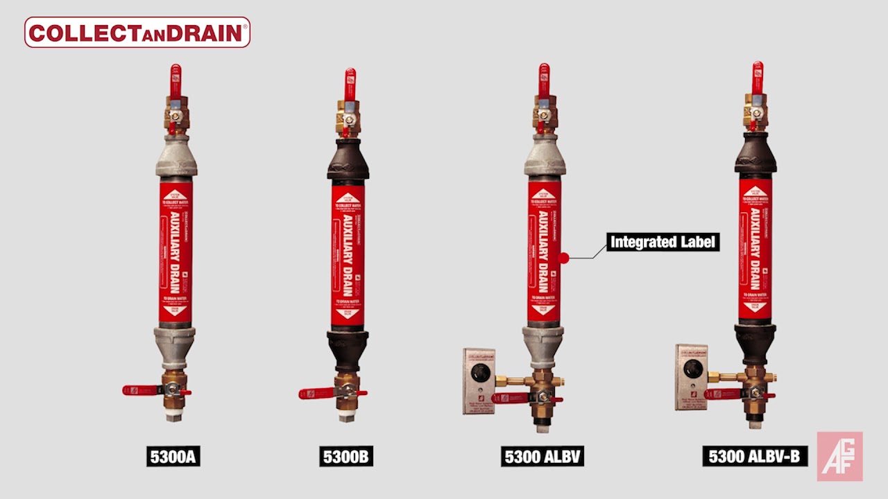 AGF COLLECTanDRAIN 5300 Auxiliary Drain
