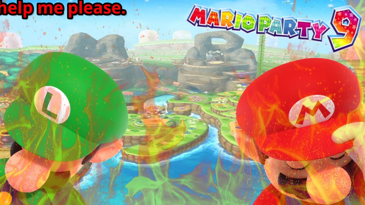 Mario Party 9 Hard CPU's broke me mentally... (Toad Road)
