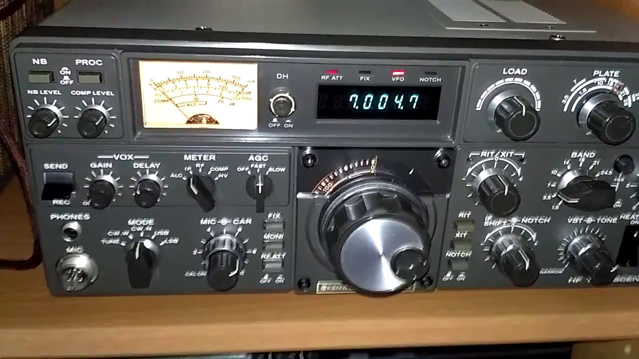 Kenwood TS-830S CW performance 40 meters - IW2NOY
