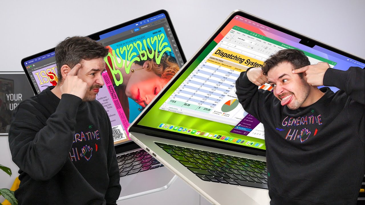 Klawiter vs Macbook AIR M3 vs Klawiter