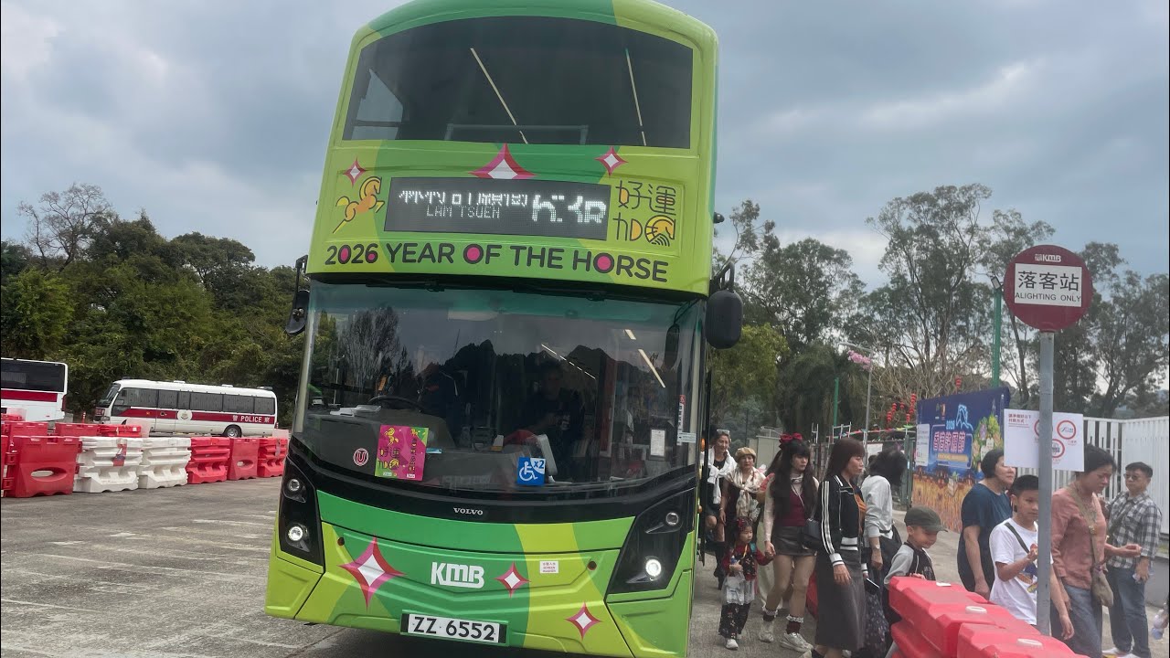 九巴63R￼線普通速行車片段（往林村許願樹）