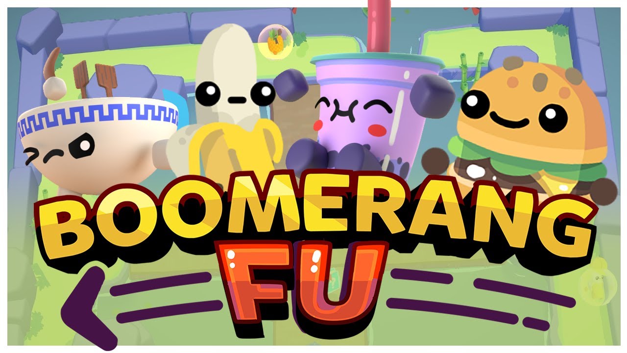 THE HAUNTED BOBA - Boomerang Fu (4 Player Gameplay)