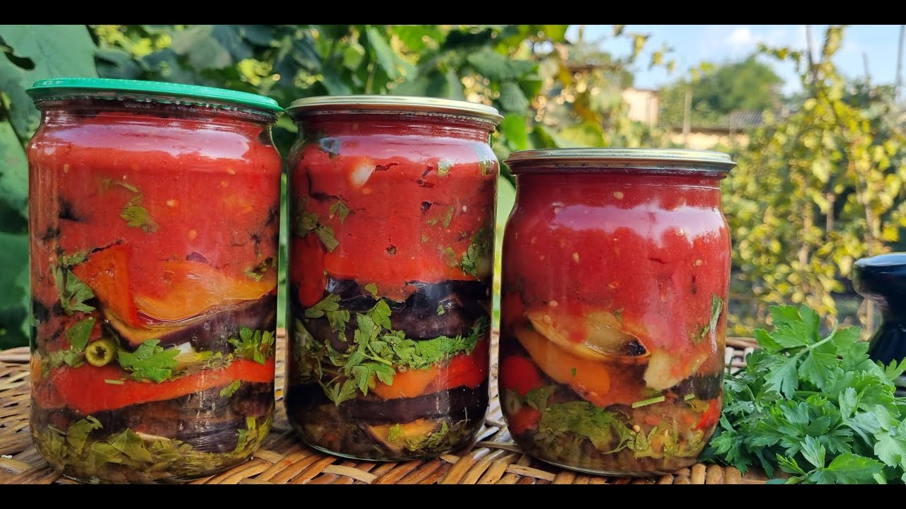 Vinete gustoase pentru iarnă/Trebuie să încerci/Обалденные Баклажаны на Зиму/Обязательно попробуйте!