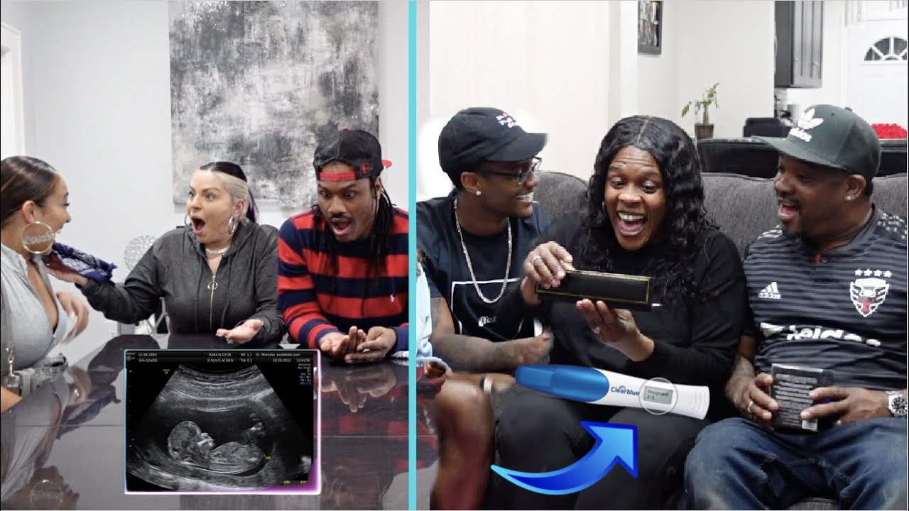 TELLING OUR PARENTS WE'RE HAVING A BABY! (Emotional)