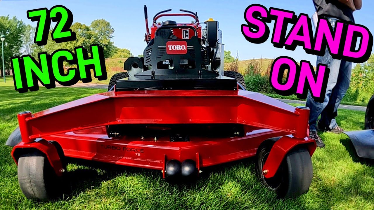 NEW 72 INCH TORO GRANDSTAND HDX | IT'S BUILT LIKE A TANK!