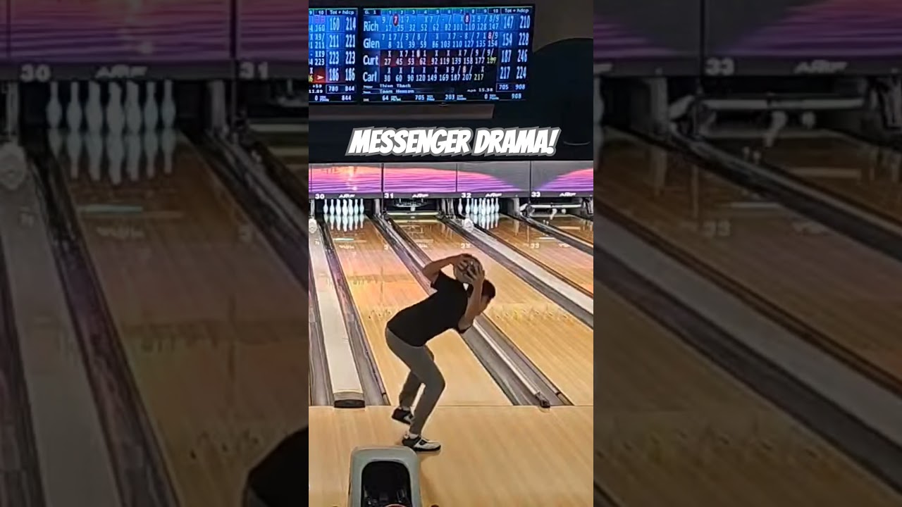 Power makes the pins POP! 🎳💥 #bowling #messenger #strike