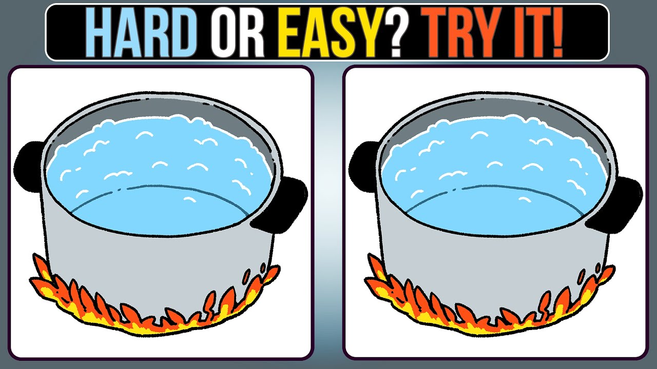 HARD OR EASY? TRY IT!!! | Find 3 Differences