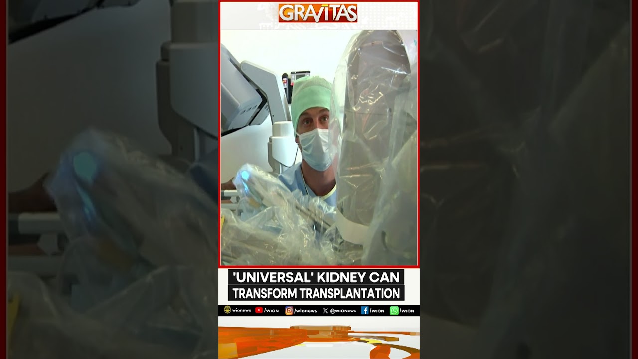 Kidney Can Match Any Patient, No Matter The Blood Type | GRAVITAS | WION