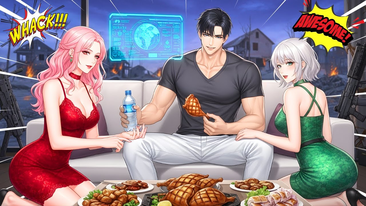🛑Conquisté a unas chicas y desbloqueé el sistema del APOCALIPSIS | Manhwa de romances