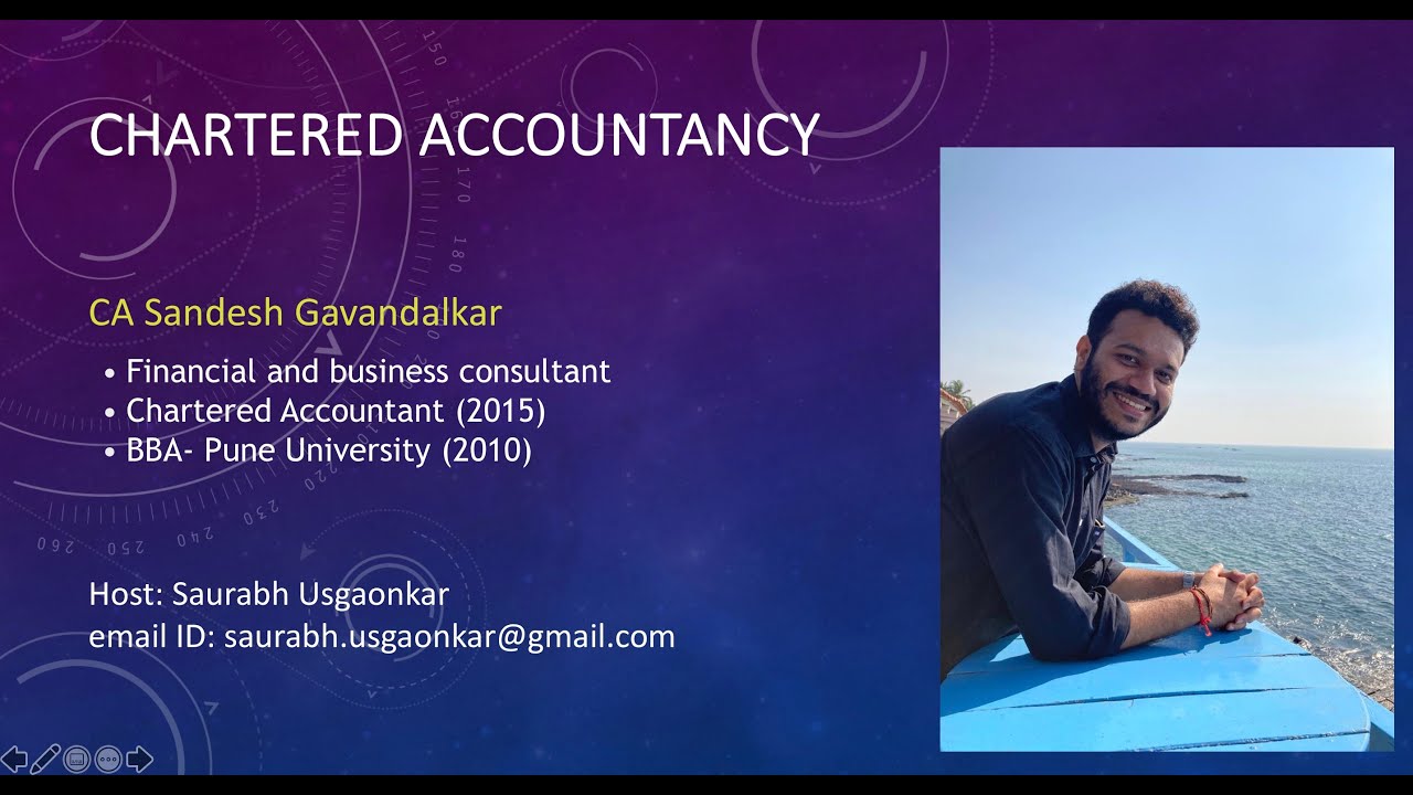 Career as a Chartered Accountant by CA Sandesh Gavandalkar