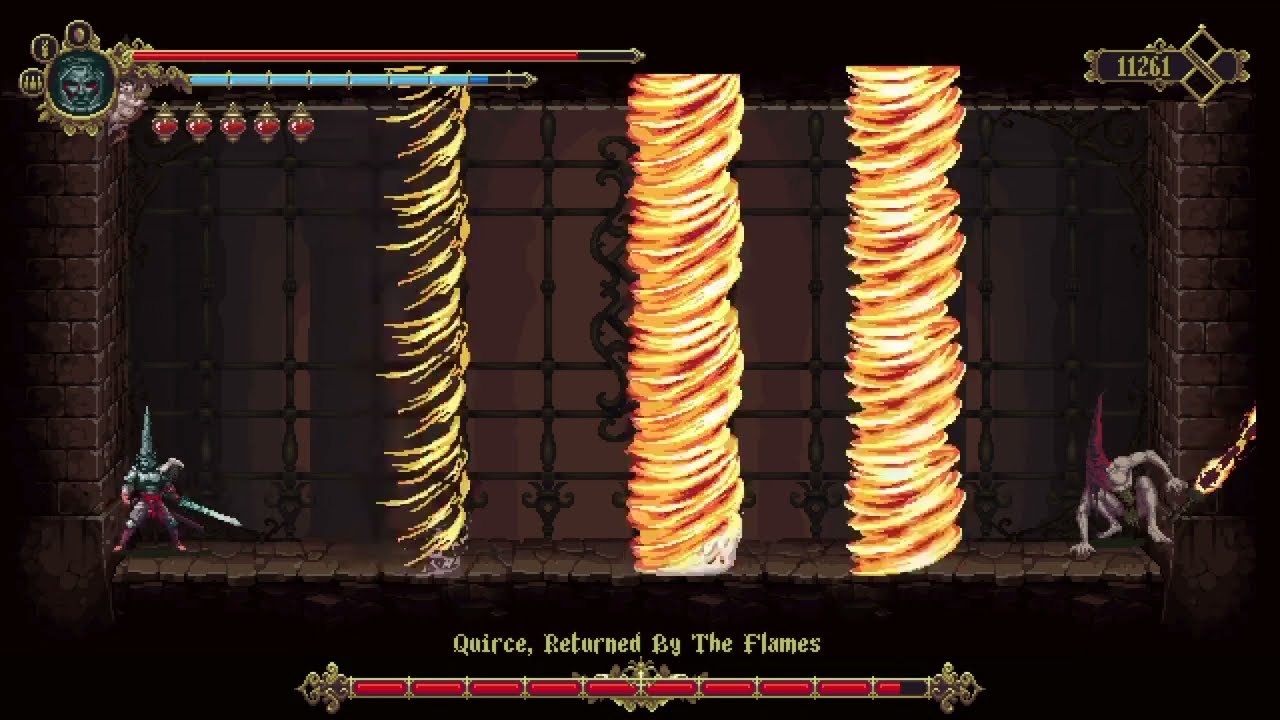 Blasphemous - Quirce, Returned By The Flames